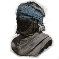 Blue Cloth Cowl Image
