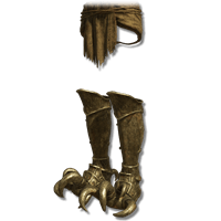 Divine Bird Warrior Greaves Image